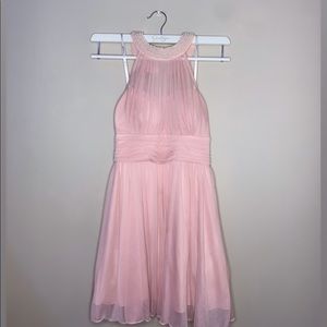 Pink pearl dress
